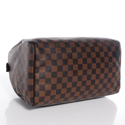 Louis Vuitton Damier Ebene Speedy 30 4 of 9