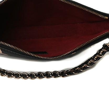 Louis Vuitton Empreinte Monogram Giant Multi Pochette Accessories Large Pochette Black Beige 5 of 10