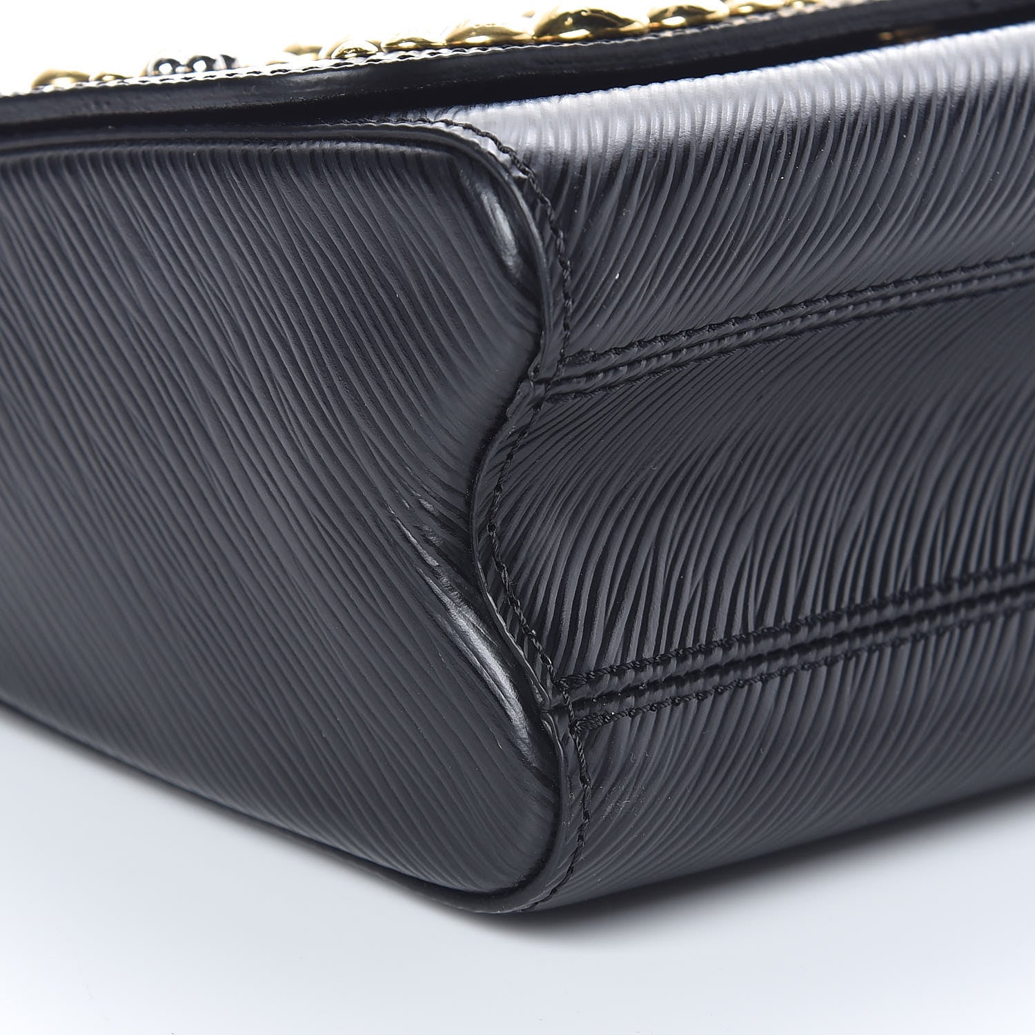 Louis Vuitton Epi Studded Sol Twist Shoulder Bag MM Black 8 of 9