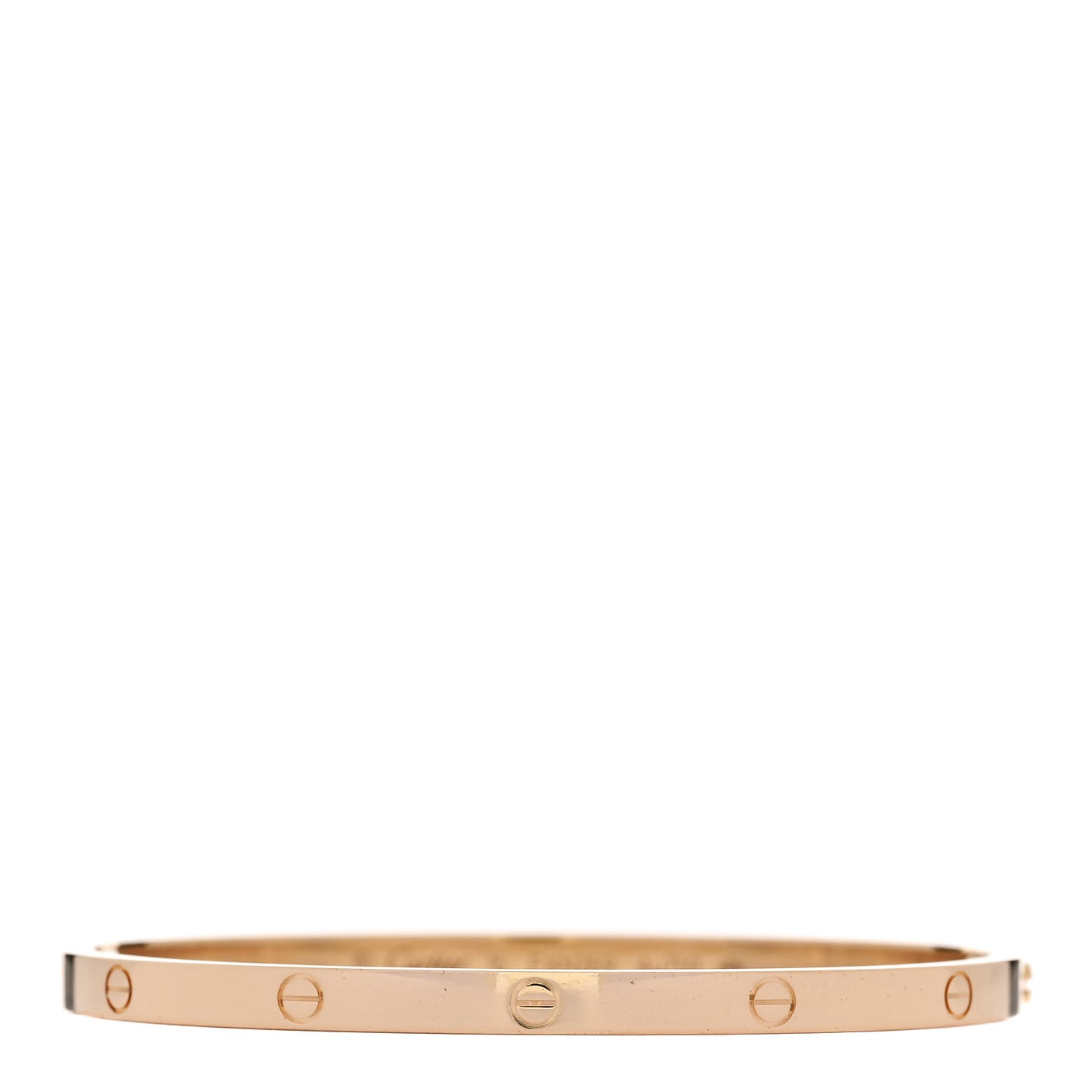 18K Yellow Gold Small LOVE Bracelet 16