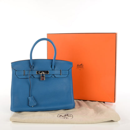 Hermes Taurillon Clemence Birkin 30 Mykonos 22 of 24