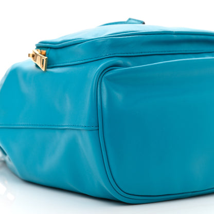 Prada Light Calf Mini Bucket Crossbody Bag Voyage 10 of 11