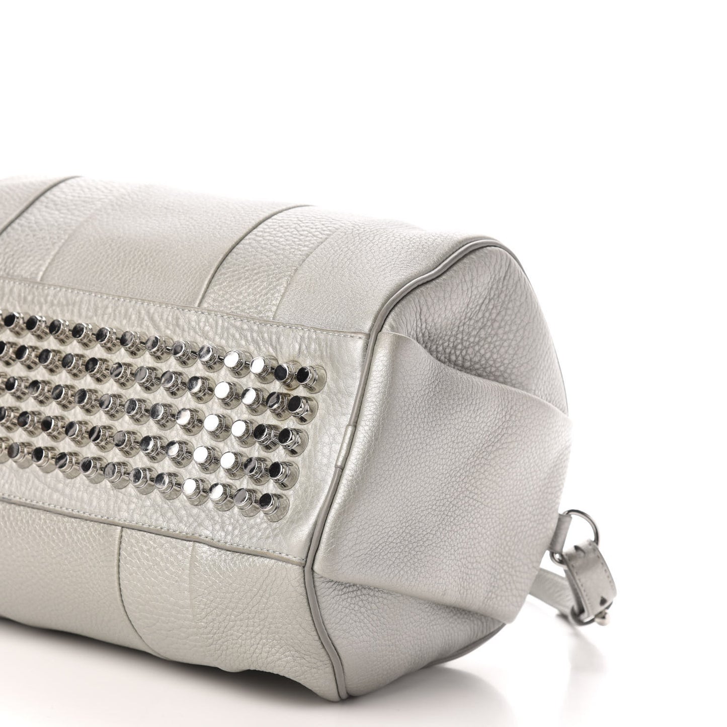 Pebbled Lambskin Rocco Silver Rhodium Hardware
