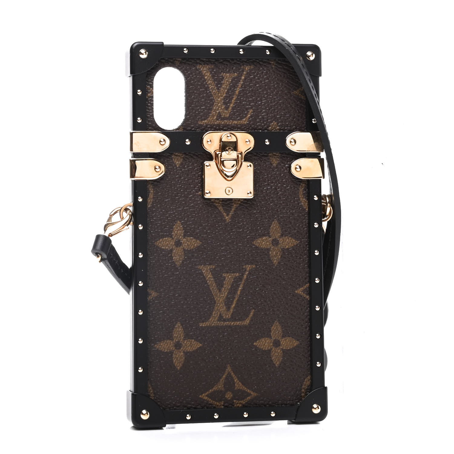 Louis Vuitton Monogram Eye-Trunk iPhone X Case 1 of 6