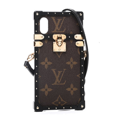 Louis Vuitton Monogram Eye-Trunk iPhone X Case 1 of 6