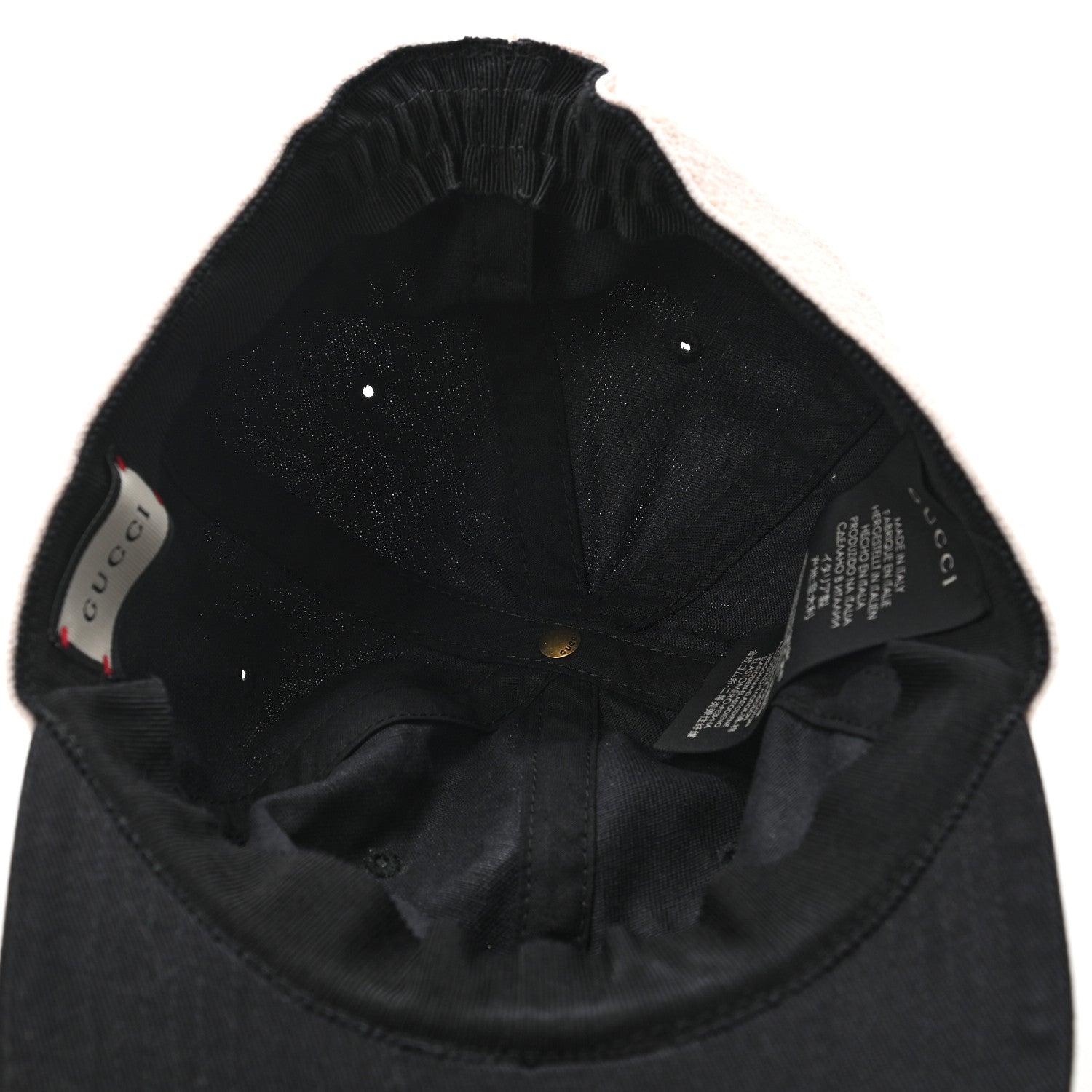 Gucci Gabardine Gucci Headband Baseball Hat L Black 7 of 11