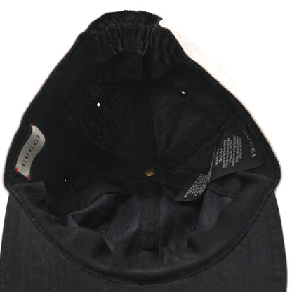 Gucci Gabardine Gucci Headband Baseball Hat L Black 7 of 11