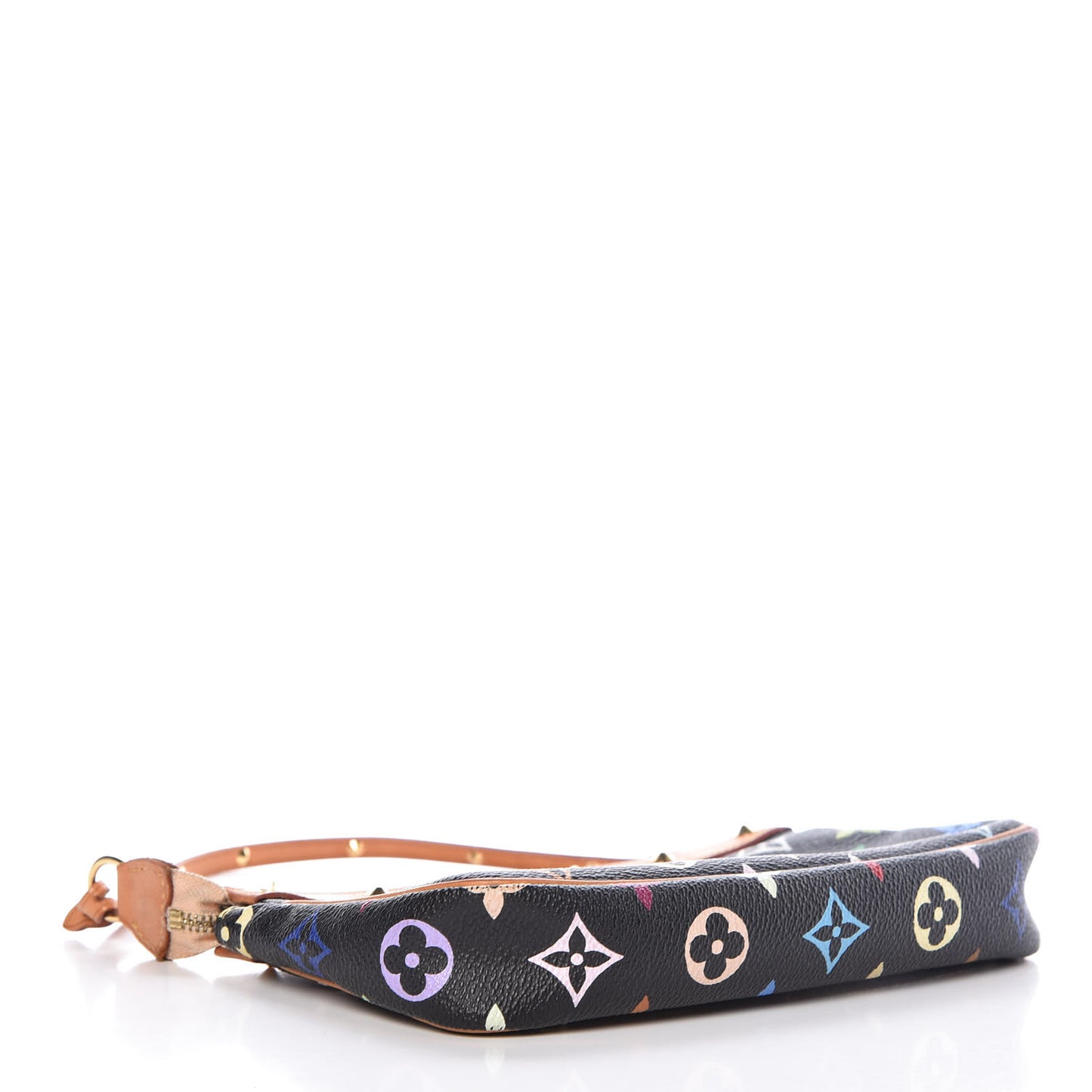 Monogram Multicolor Pochette Accessories Black