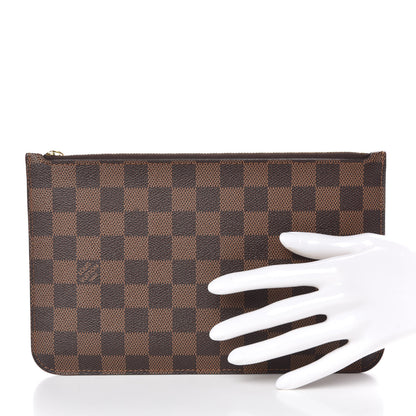 Louis Vuitton Damier Ebene Neverfull MM GM Pochette 2 of 7
