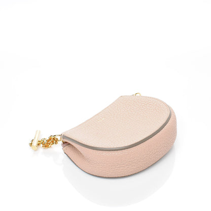 Chloe Grained Calfskin Drew Pouch Cement Pink 4 of 7