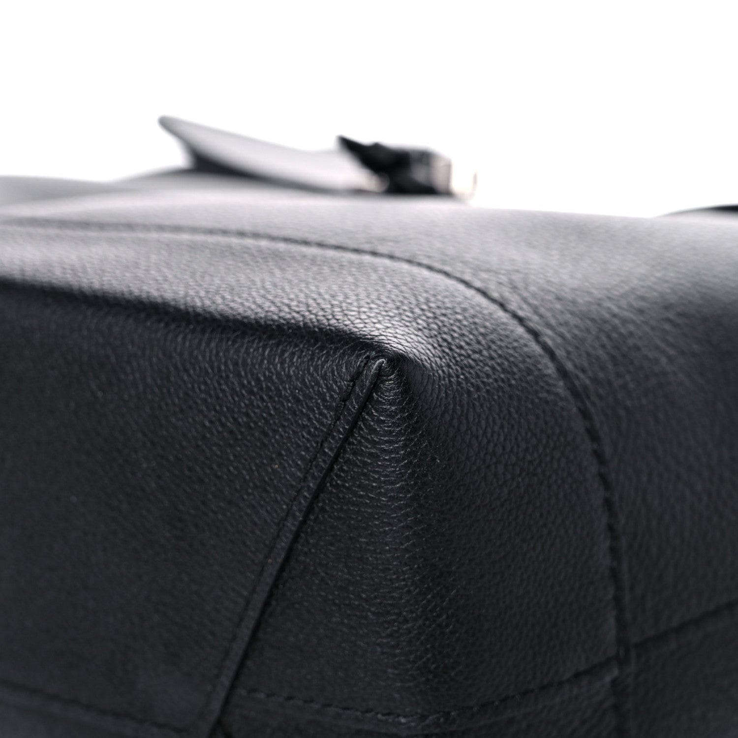 Louis Vuitton Calfskin Lockme Backpack Black 9 of 16