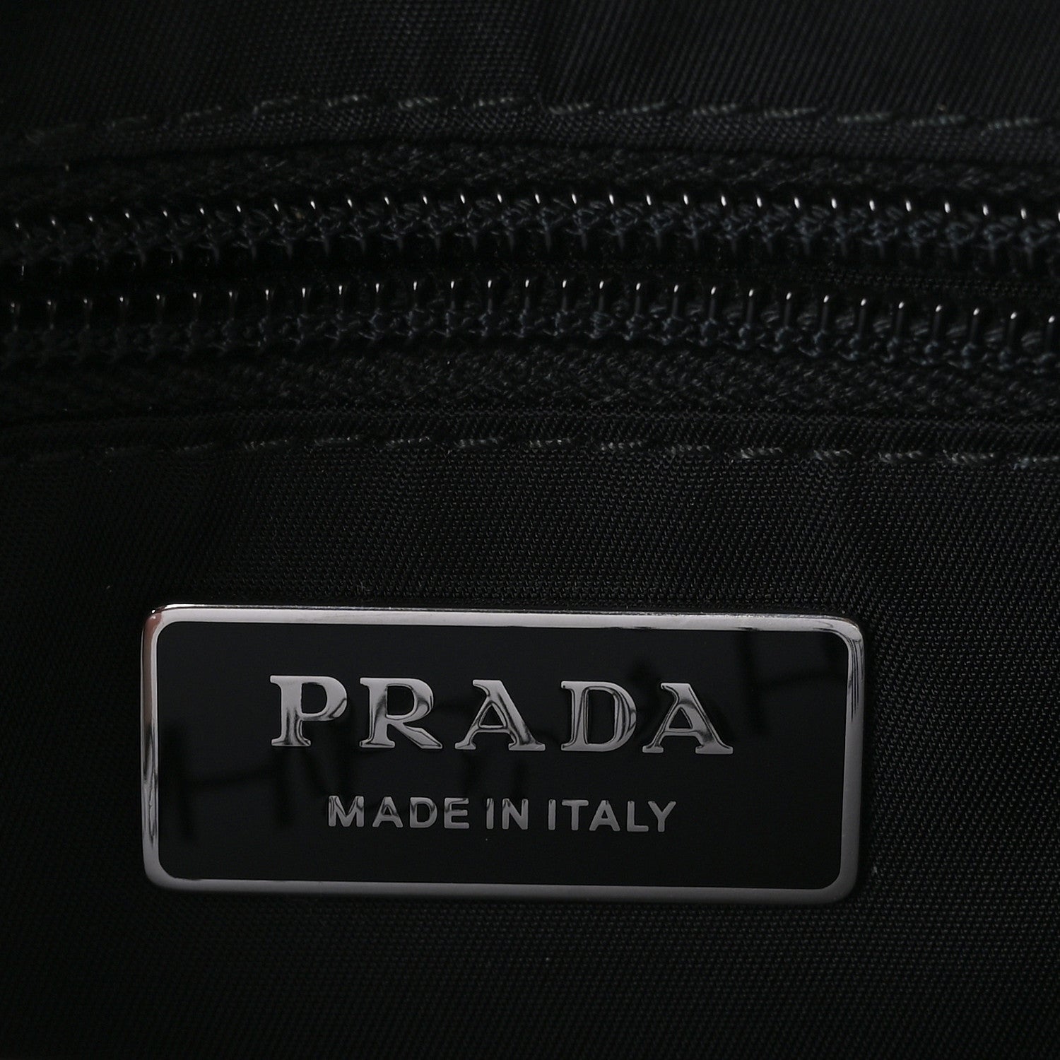 Prada Re-Nylon Vitello Padded Small Flap Shoulder Bag Black 6 of 8