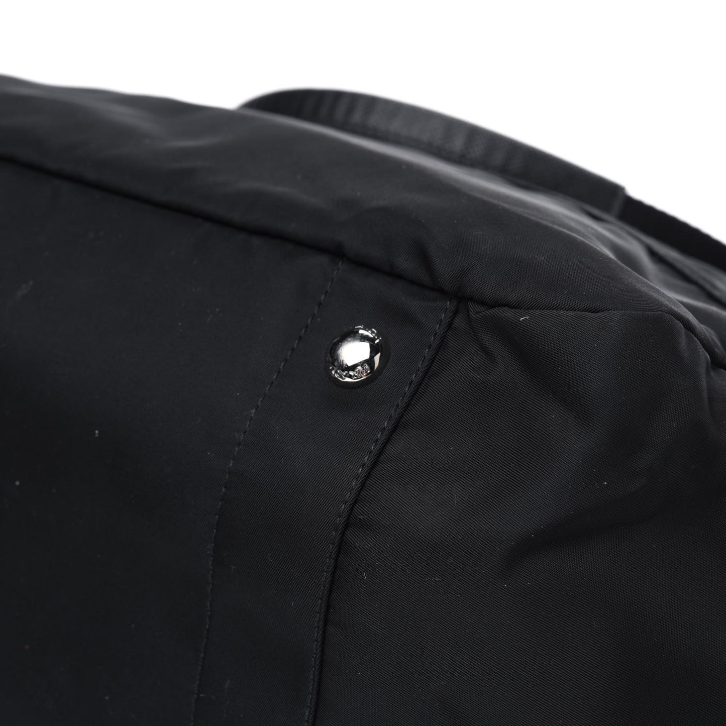 Nylon Vela Baby Bag Black