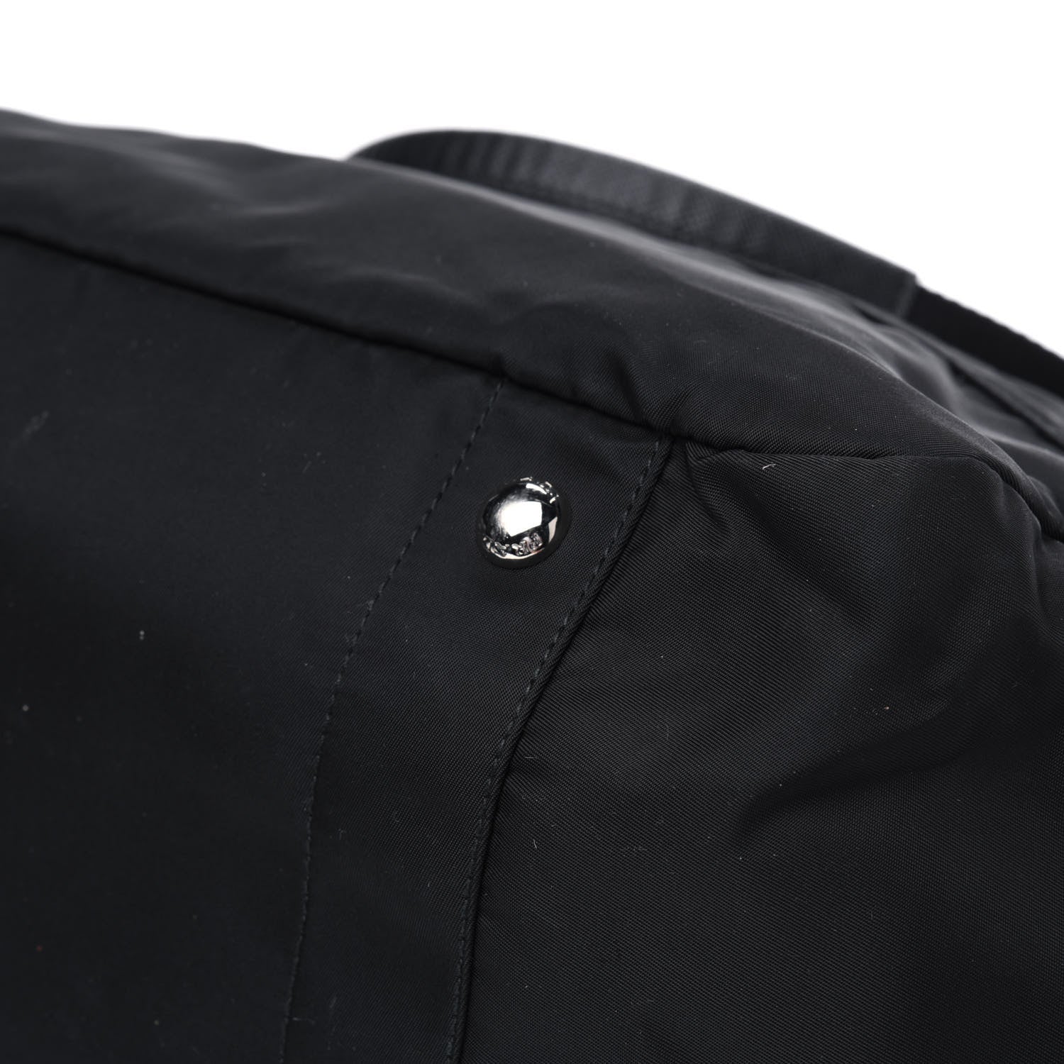 Prada Nylon Vela Baby Bag Black 13 of 17
