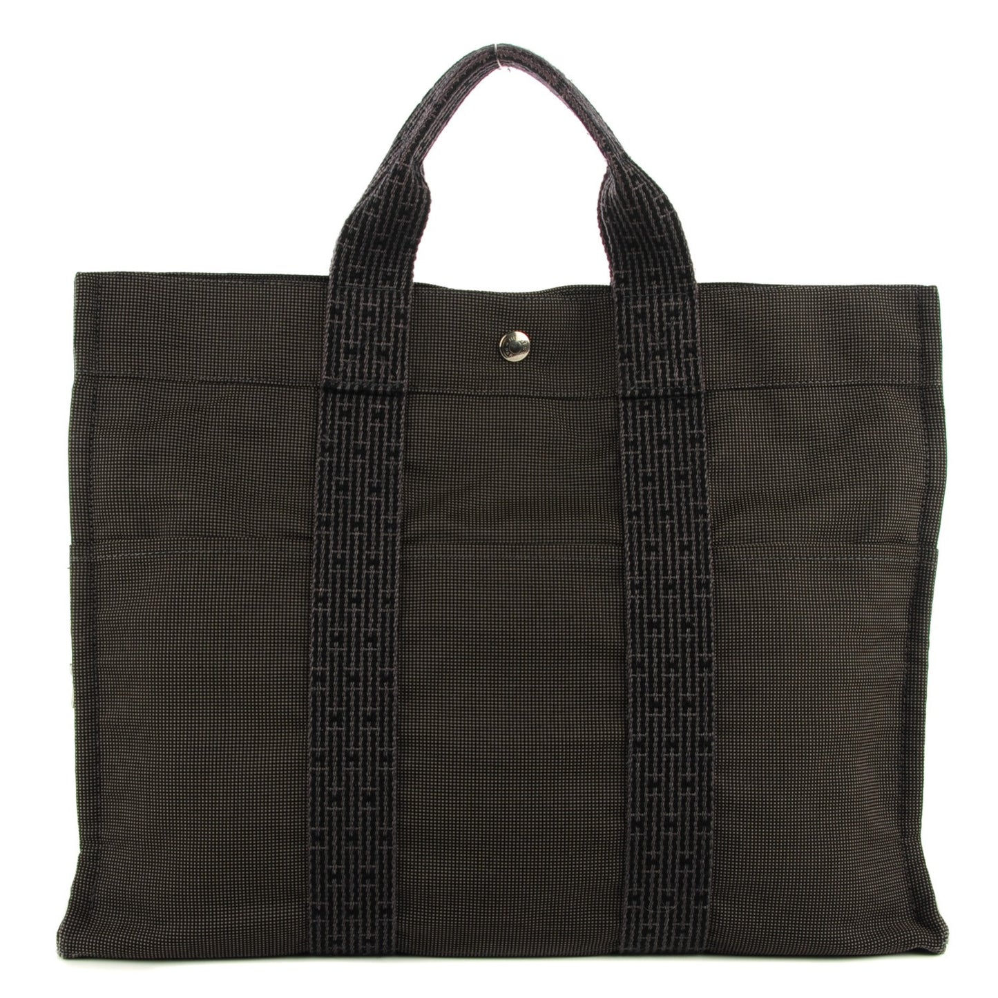 Canvas Herline MM Tote Grey