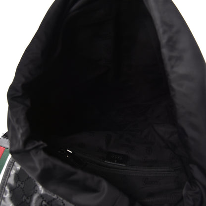 Gucci Imprime Monogram Web 500 Backpack Black 5 of 10