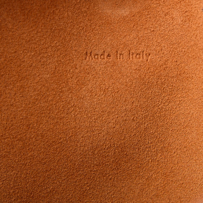 Celine Crisped Calfskin Medium Hobo Saffron 6 of 9