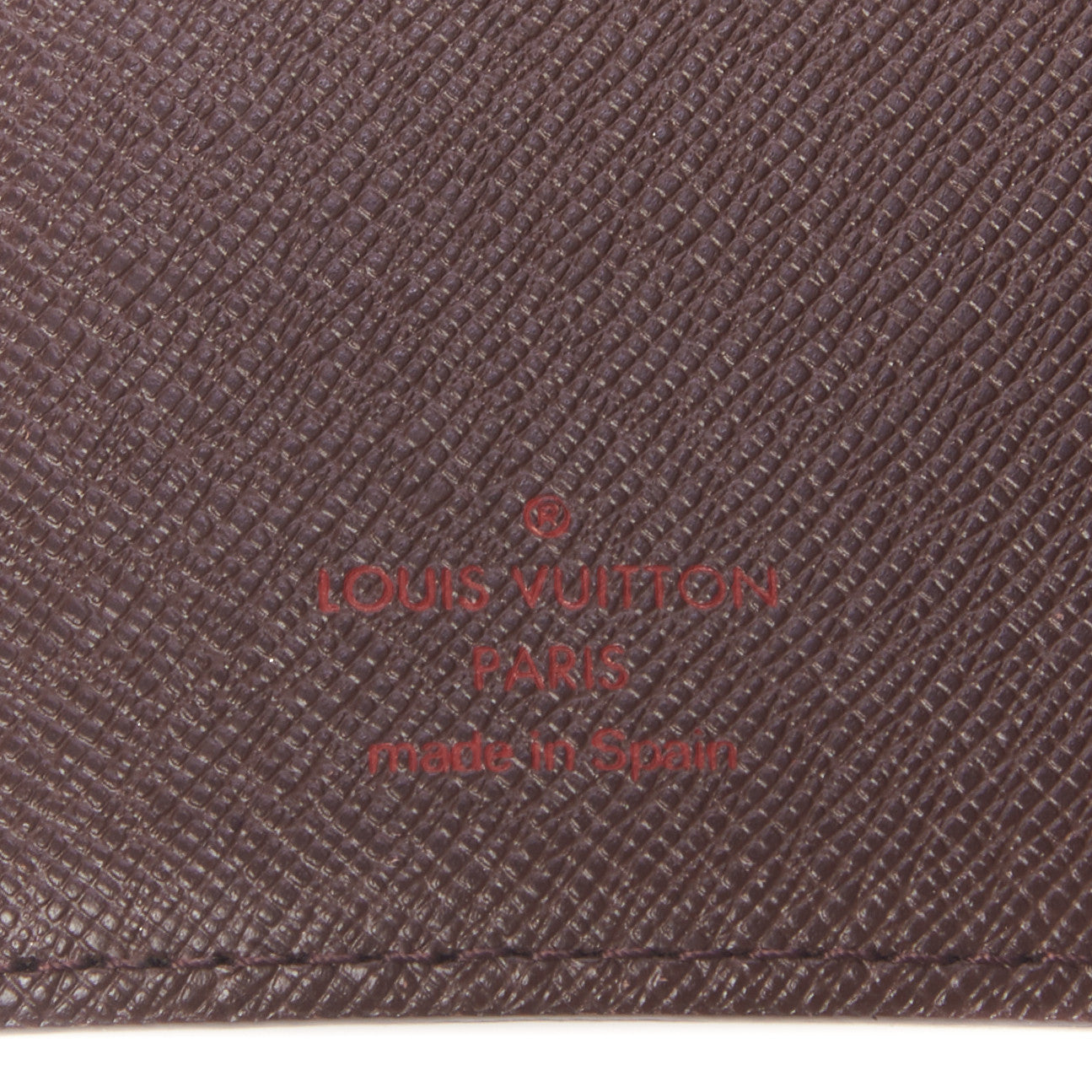 Damier Ebene Small Ring Agenda Cover