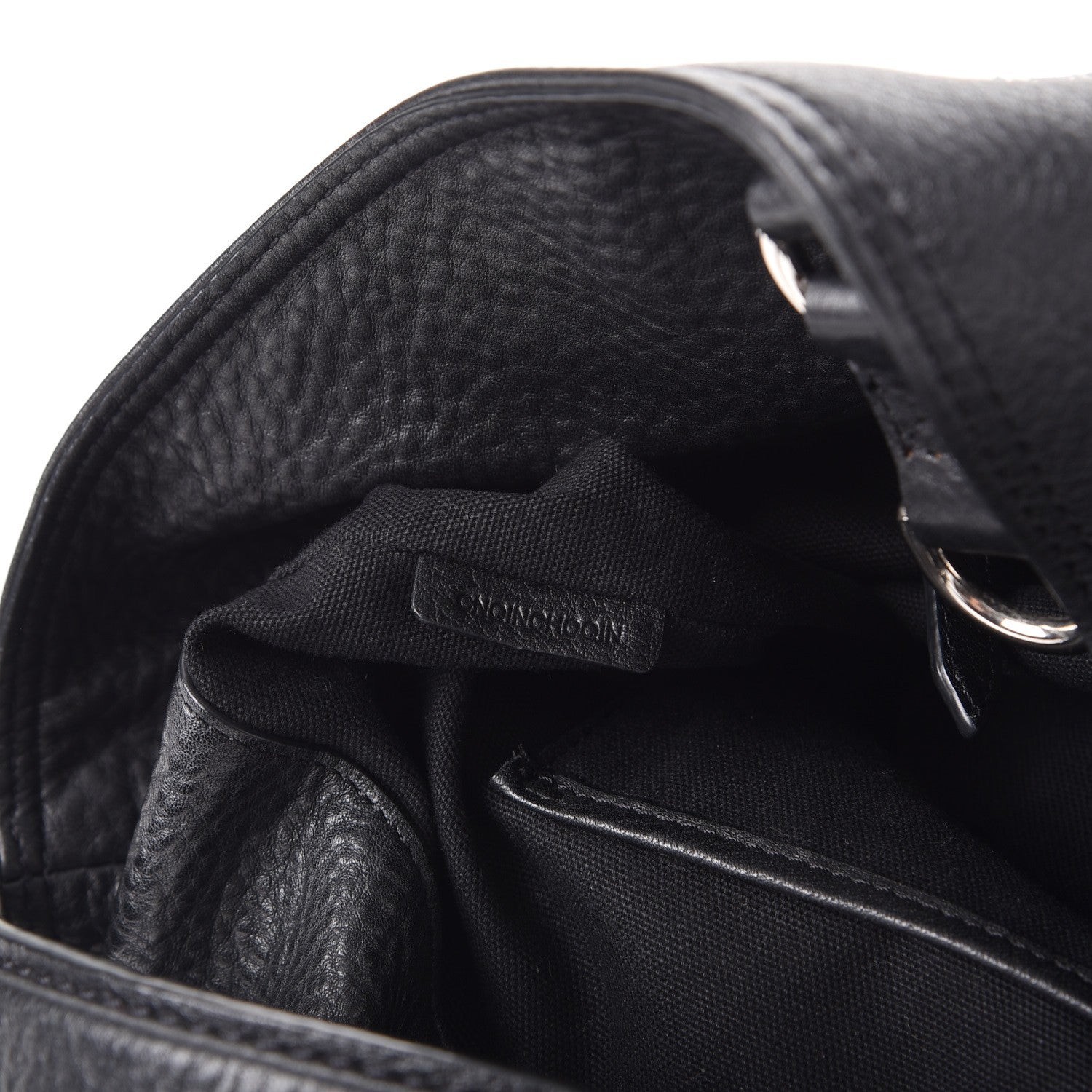 Burberry Calfskin Studded Medium Susanna Hobo Black 8 of 9