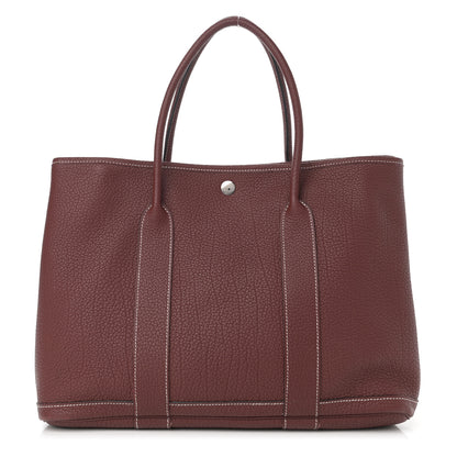 Hermes Negonda Garden Party Tote 36 MM Rouge H 1 of 11