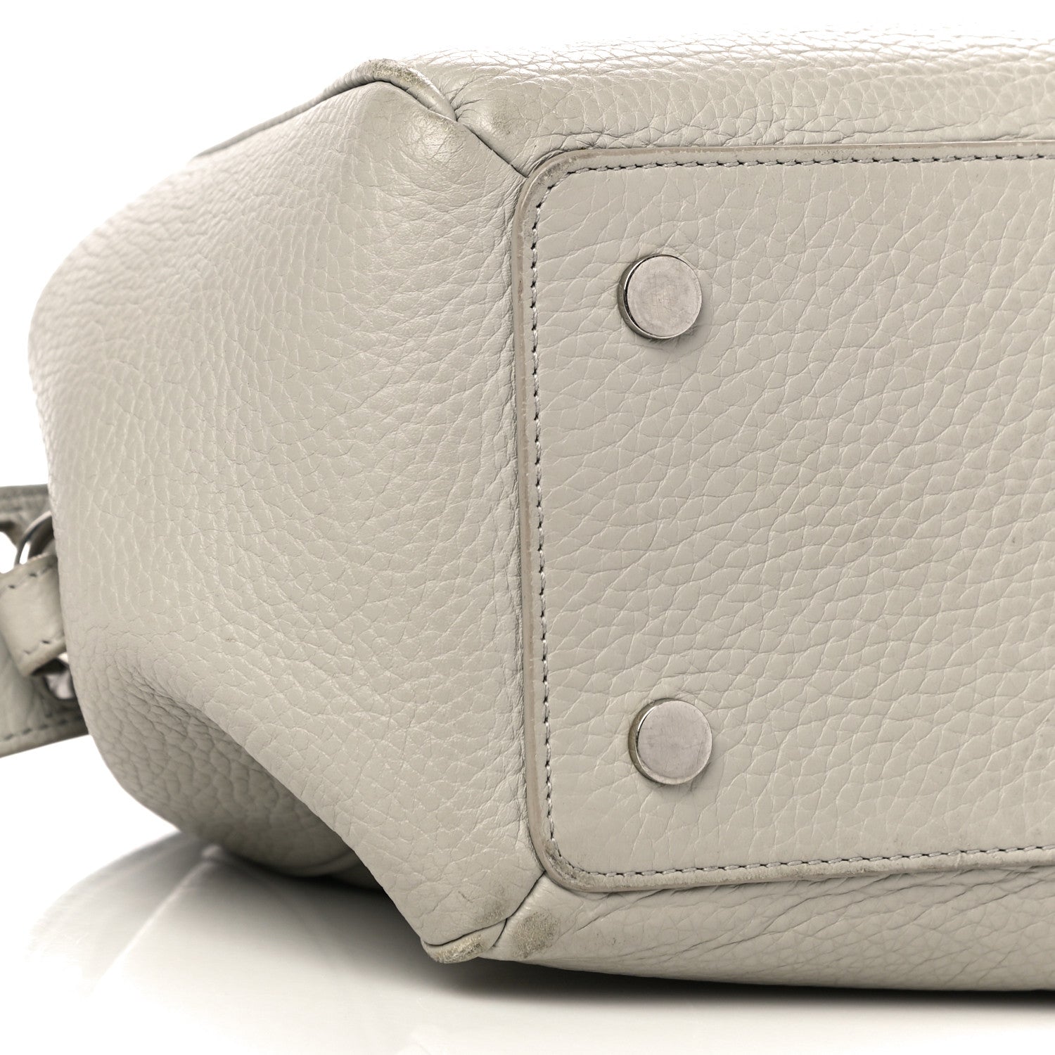 Balenciaga Veau Gros Grain Small Infanta Boston Gris Vison 9 of 16