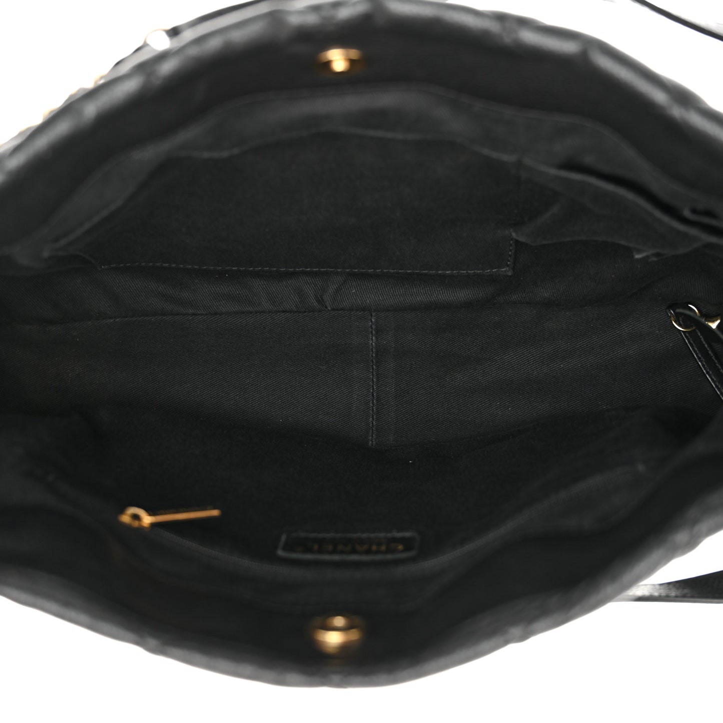 Caviar Quilted Timeless CC Soft Tote Black