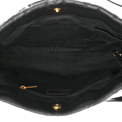 Chanel Caviar Quilted Timeless CC Soft Tote Black 5 of 14