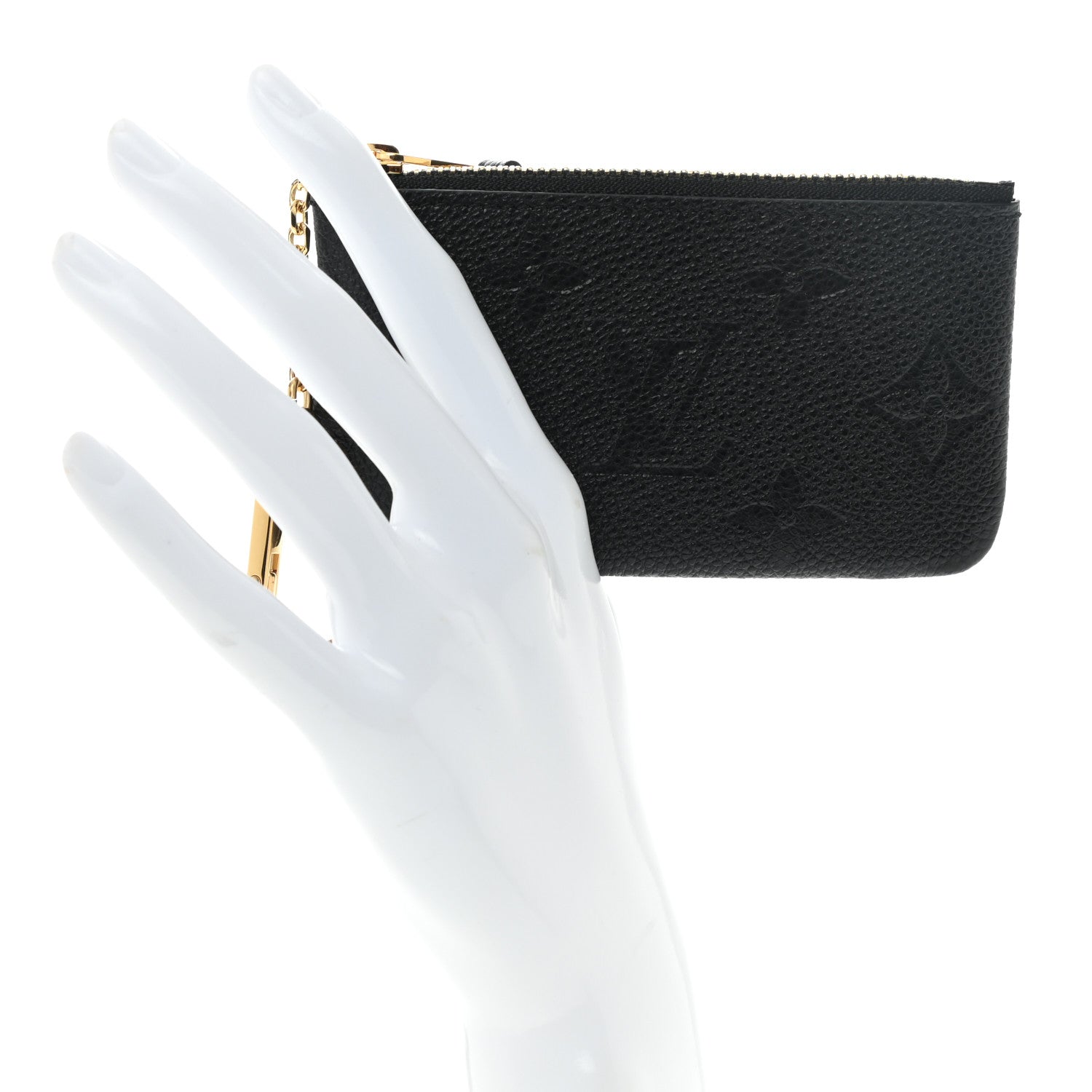Louis Vuitton Empreinte Monogram Giant Key Pouch Black 2 of 7