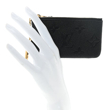 Louis Vuitton Empreinte Monogram Giant Key Pouch Black 2 of 7