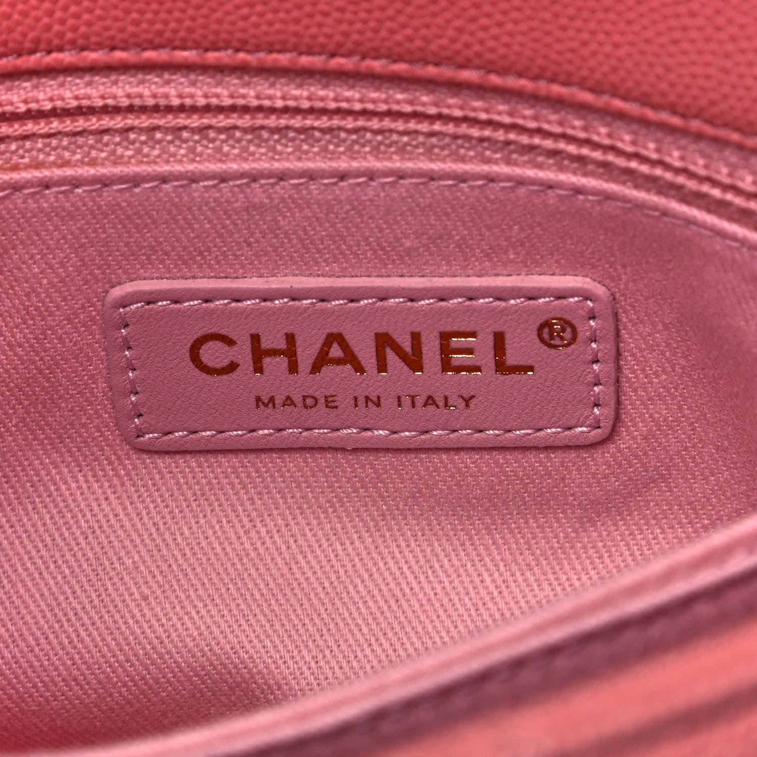 Chanel Caviar Quilted Mini Coco Handle Flap Pink 8 of 9