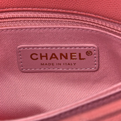 Chanel Caviar Quilted Mini Coco Handle Flap Pink 8 of 9