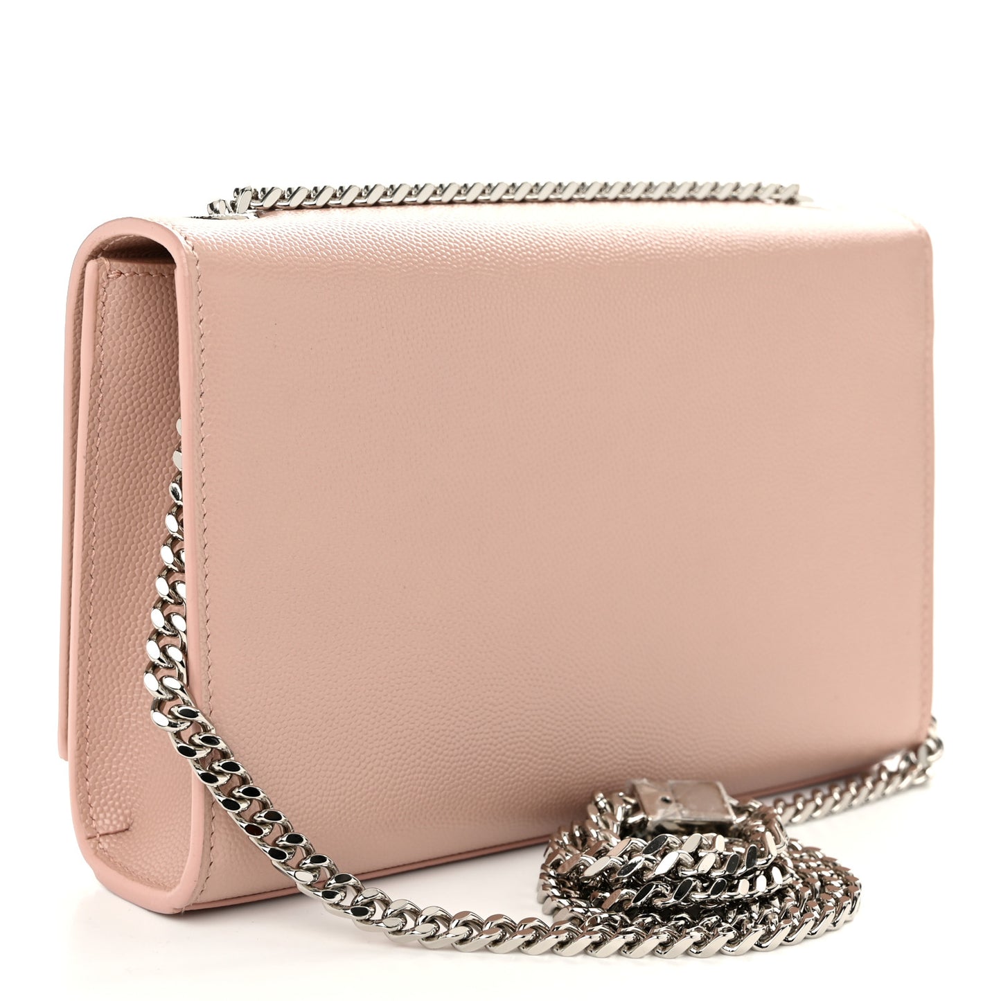 Grain De Poudre Small Classic Monogram Kate Tassel Satchel Pale Pink
