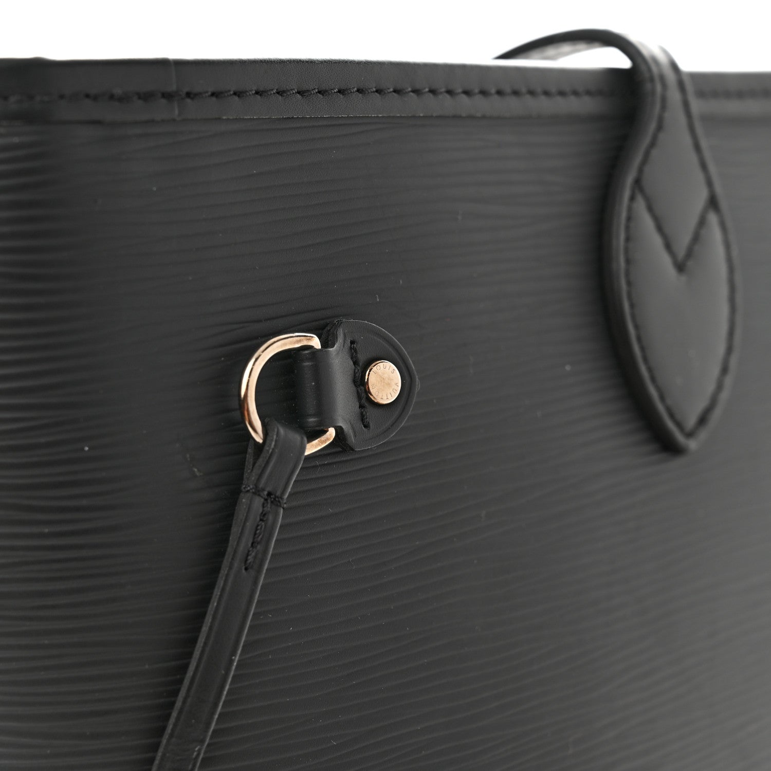 Louis Vuitton Epi Neverfull MM Black 15 of 15