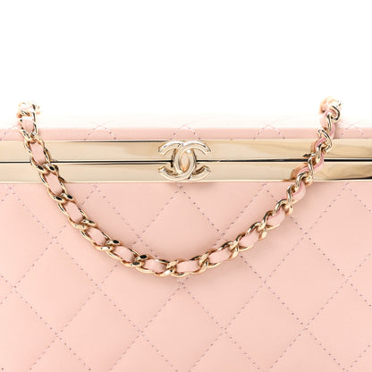 Chanel Lambskin Quilted CC Vanity With Chain Light Pink 8 of 11