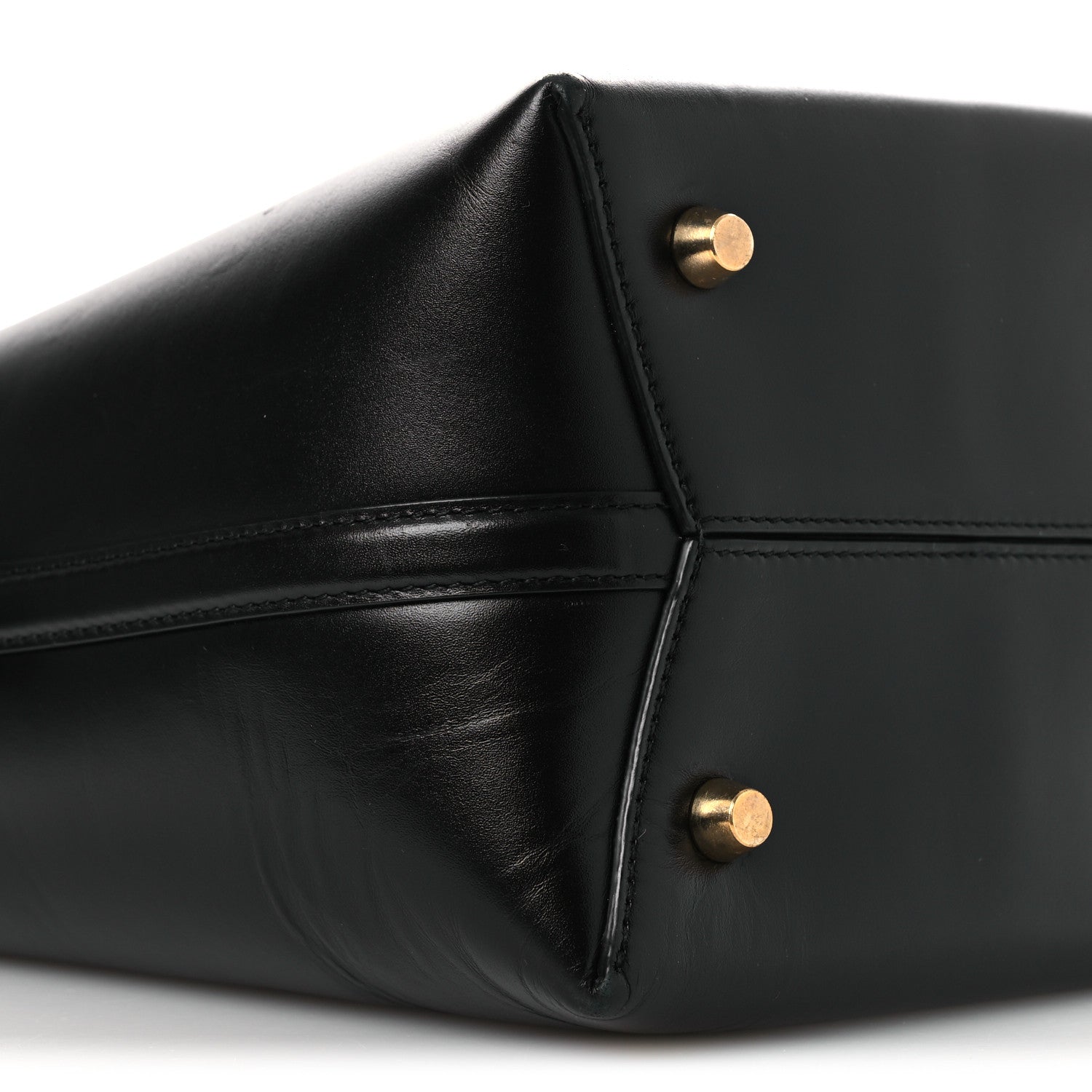 Saint Laurent Smooth Shiny Calfskin Monogram Le 37 Small Bucket Bag Black 9 of 15