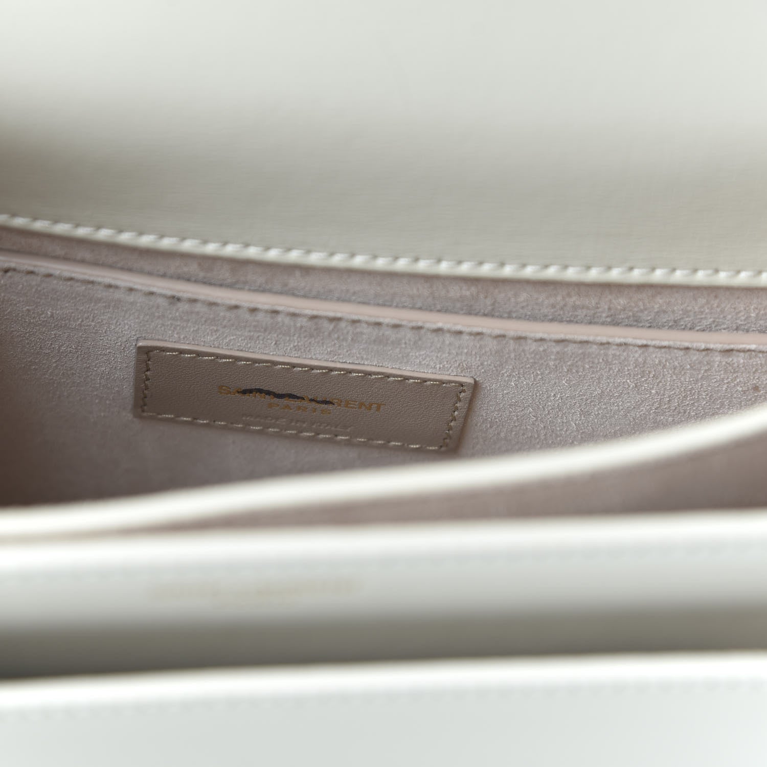 Saint Laurent Calfskin Medium Monogram Sunset Crema Soft 8 of 9