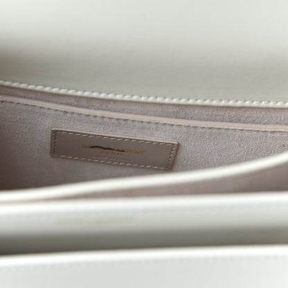 Saint Laurent Calfskin Medium Monogram Sunset Crema Soft 8 of 9