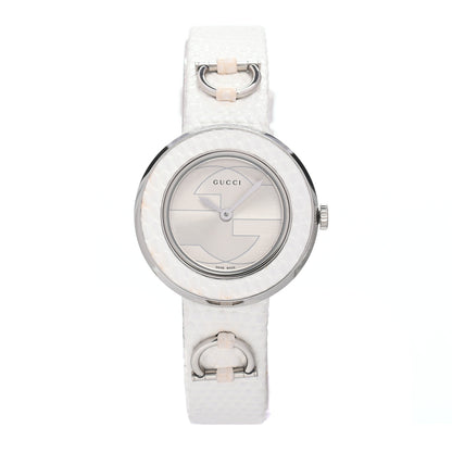 Gucci Stainless Steel Calfskin 27mm U-Play Quartz Watch 1 of 5