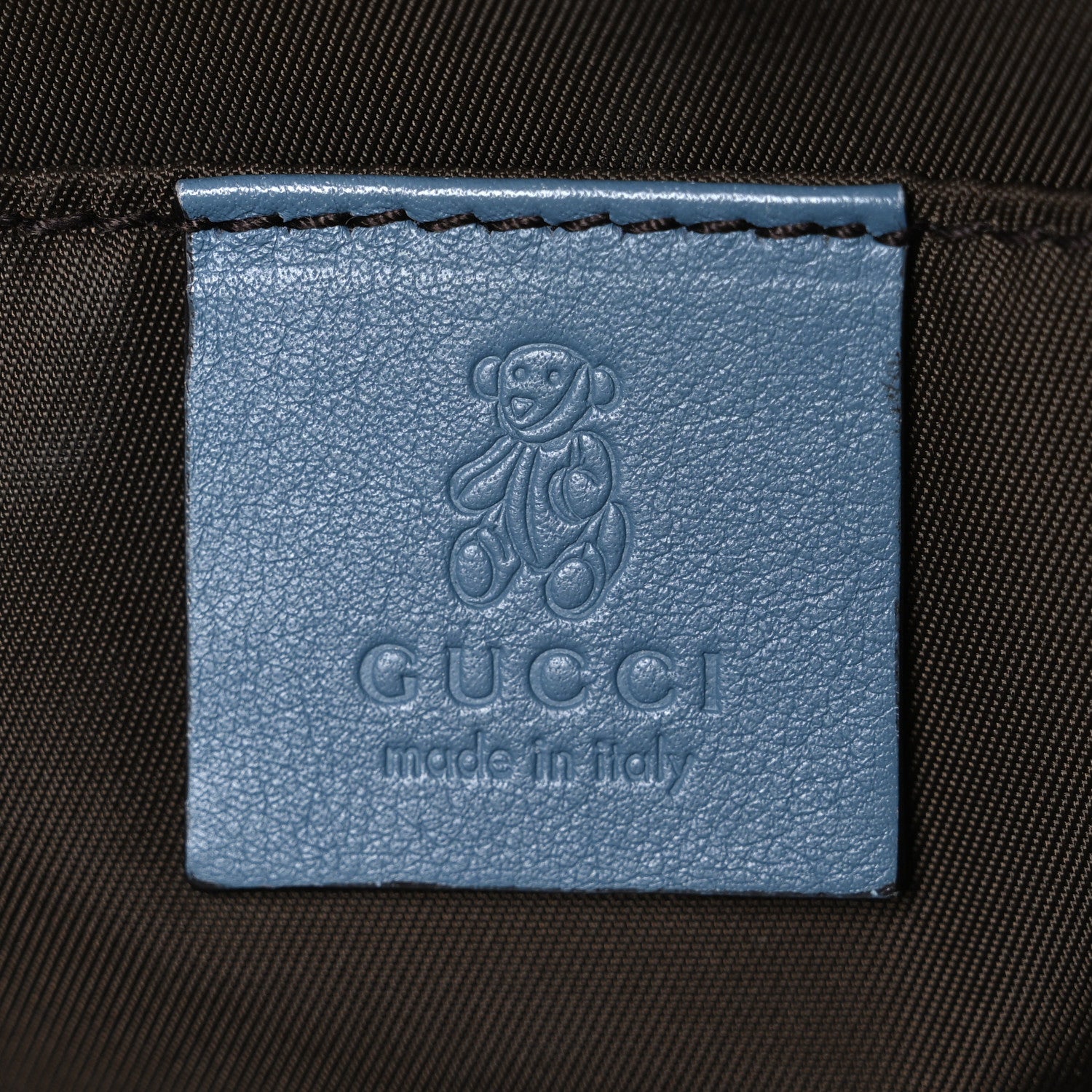 Gucci GG Supreme Monogram Childrens Tote Blue 6 of 11
