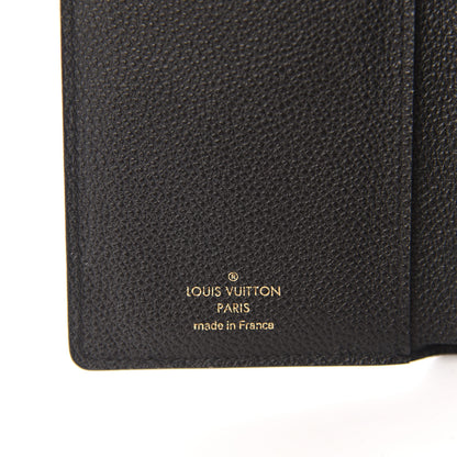 Louis Vuitton Empreinte Compact Curieuse Wallet Black 6 of 7