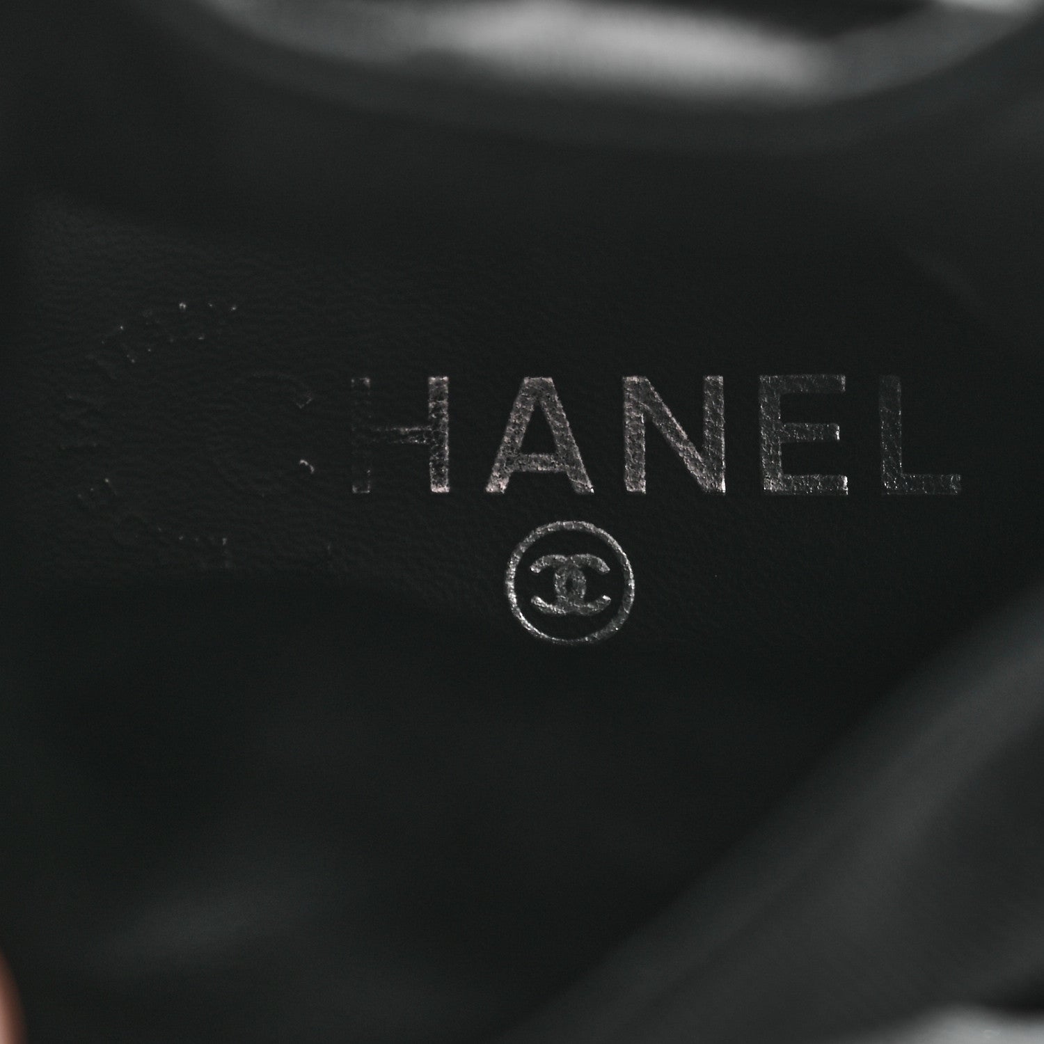 Chanel Jersey Lace Up High Top Sneakers 38.5 Black 8 of 9