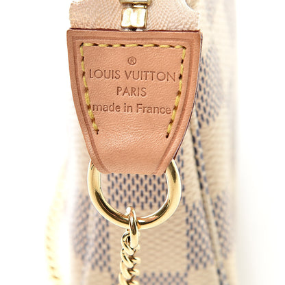 Louis Vuitton Damier Azur Mini Pochette Accessories 6 of 8