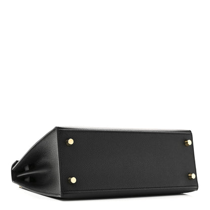 Hermes Epsom Kelly Sellier 25 Black 4 of 11
