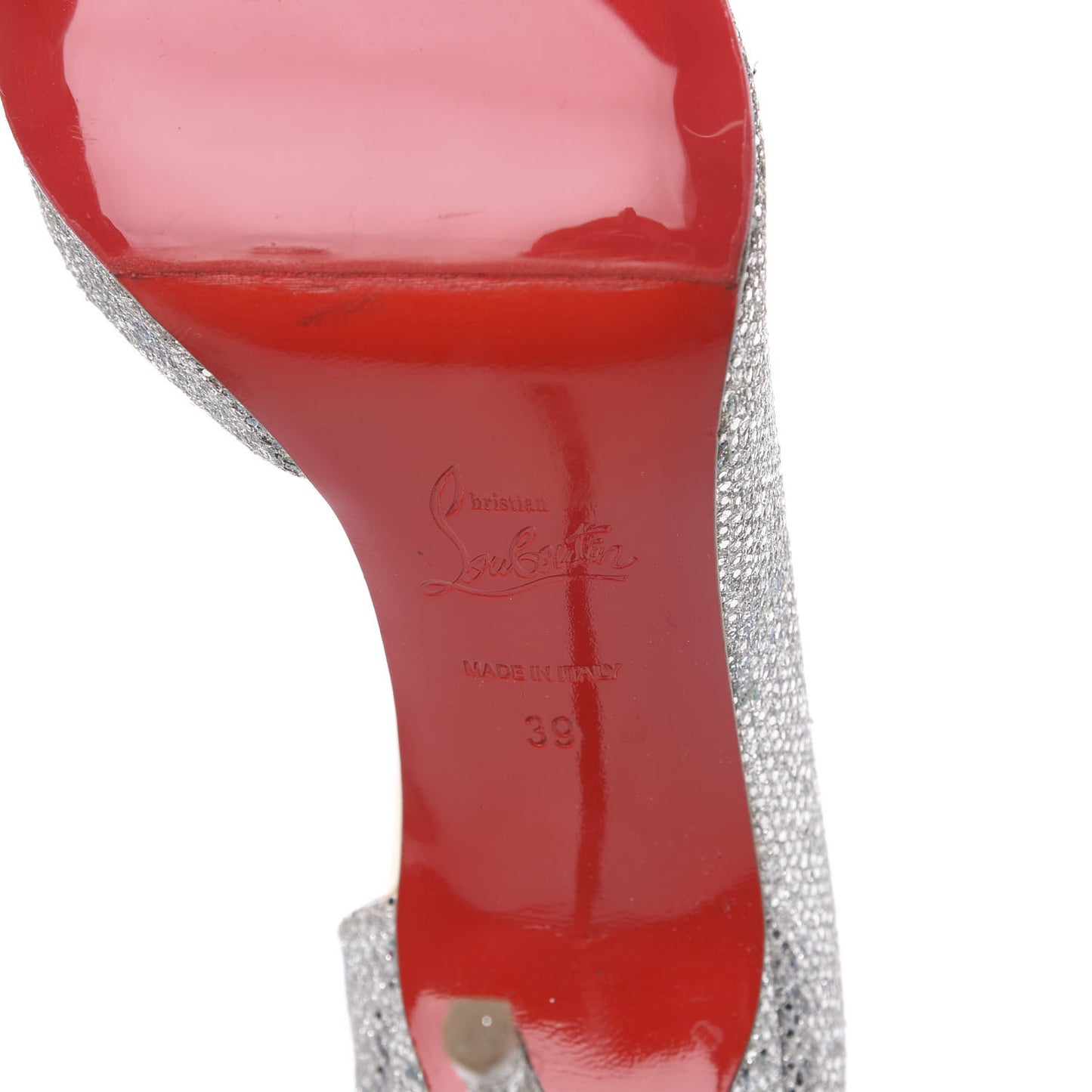 Glitter Luminor Iriza 100 Pumps 39 Silver