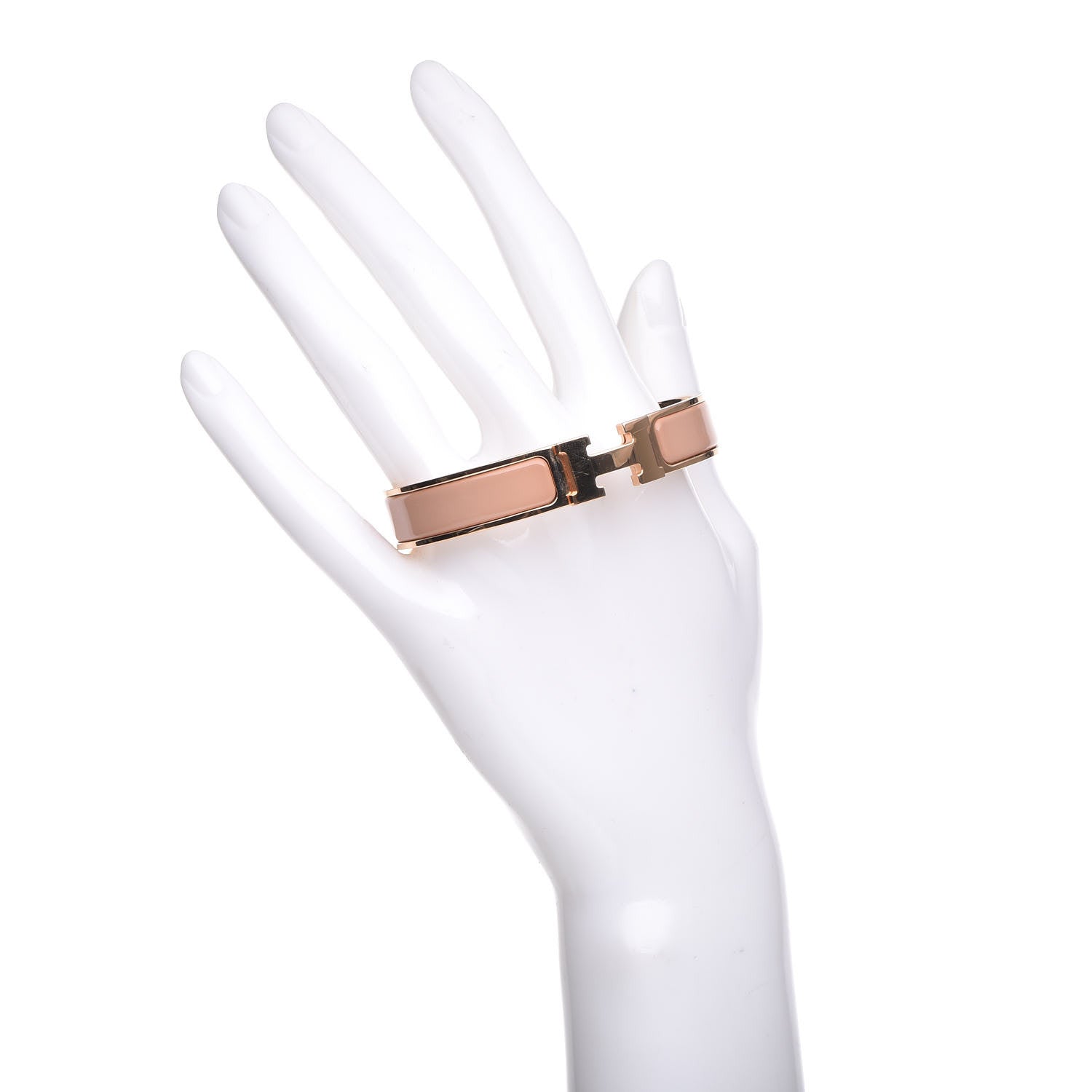 Hermes Enamel Narrow Clic Clac H GM Bracelet Makeup 2 of 5