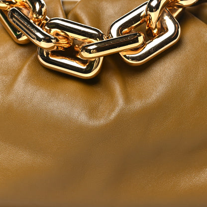 Bottega Veneta Calfskin The Pouch Chain Moutarde 9 of 11
