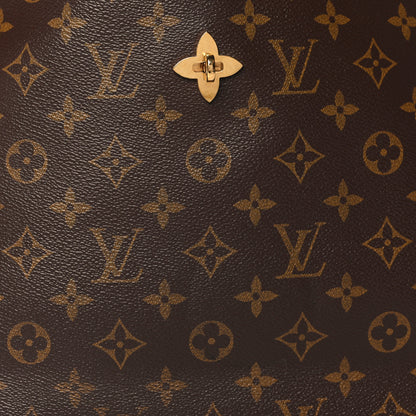 Louis Vuitton Monogram Flower Hobo Black 7 of 12