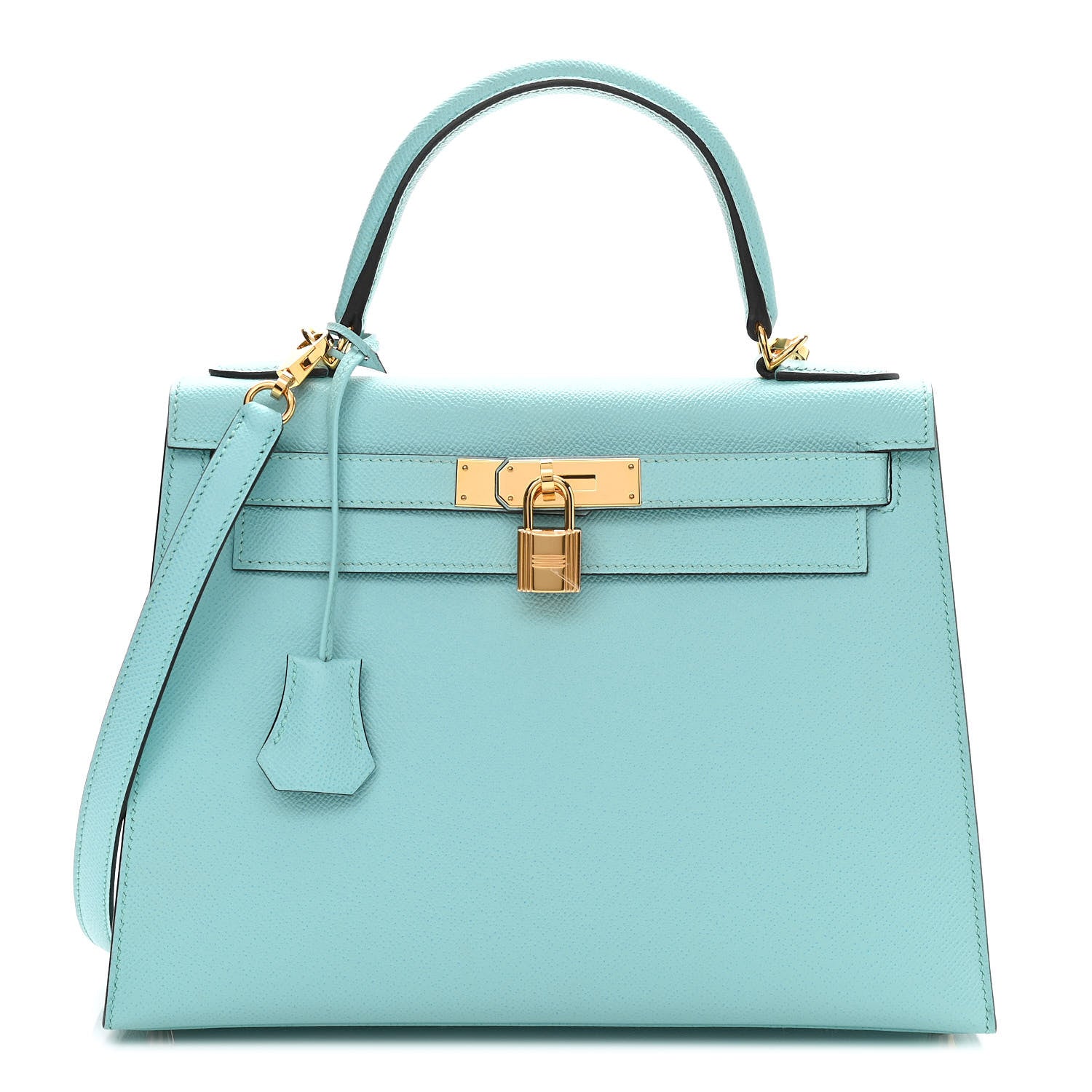 Hermes Epsom Kelly Sellier 28 Bleu Atoll 1 of 13