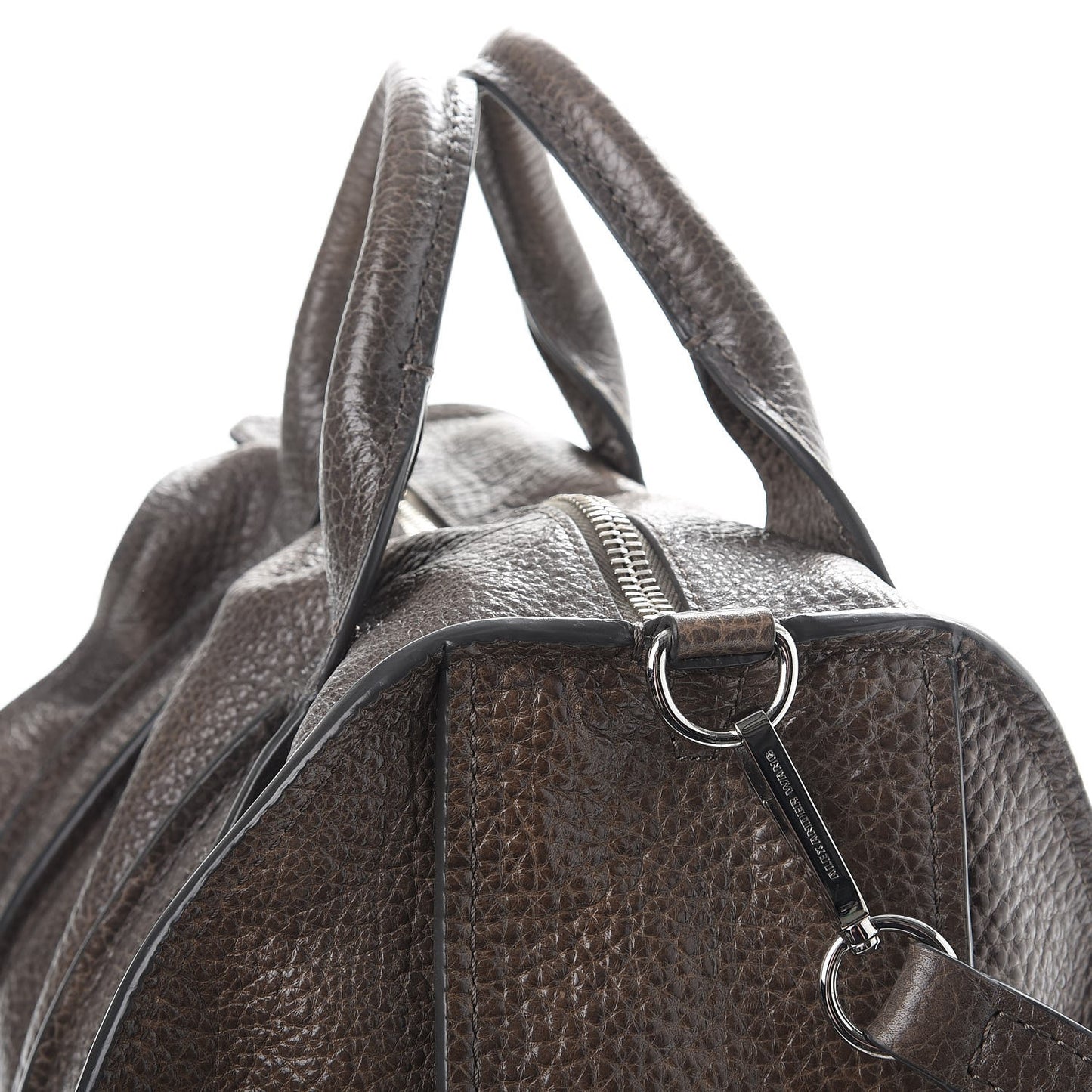 Pebbled Lambskin Inside Out Rocco Grey