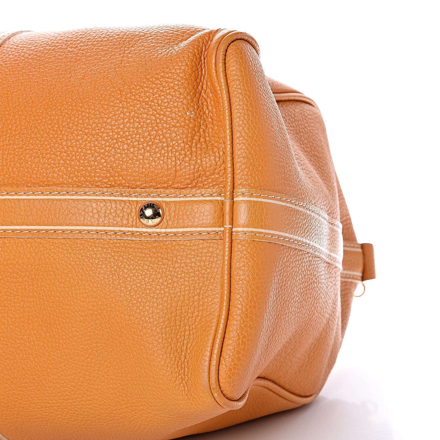 Louis Vuitton Tobago Calfskin Keepall 50 Yellow 9 of 11